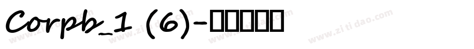 Corpb_1 (6)字体转换